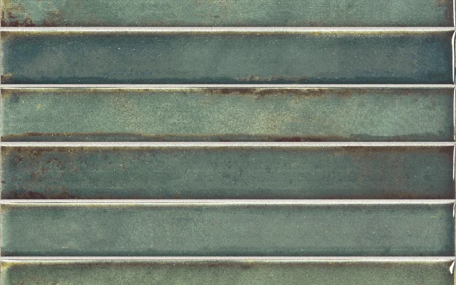 BRICK RAKU EMERALD 35X35