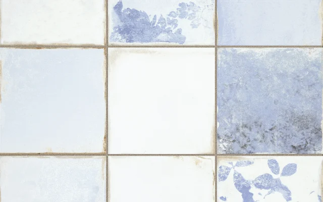 KUBE ANTIK BLUE 45X45