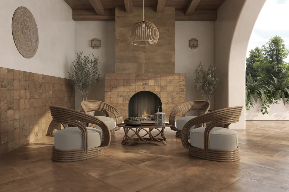 AMBIENTE_MALLORCA COBRE 35X90
