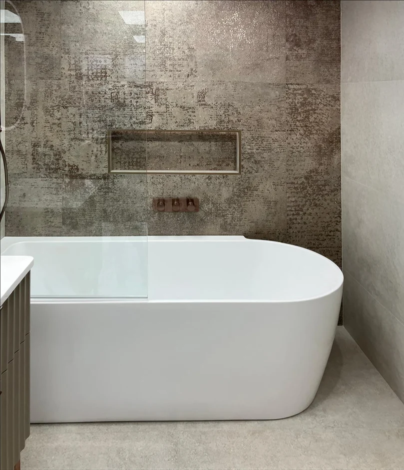 Salle de bain avec place