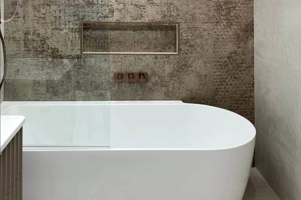 Salle de bain avec place