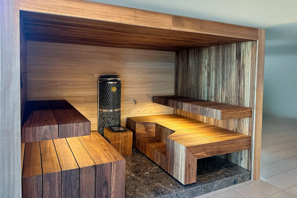 Sauna with Caprice Black